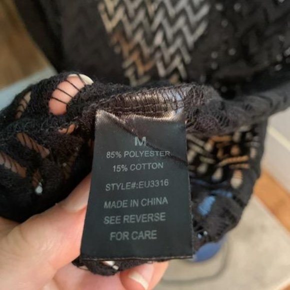 Elodie Chevron Open Weave Cardigan (Junior) - Picture 4 of 6